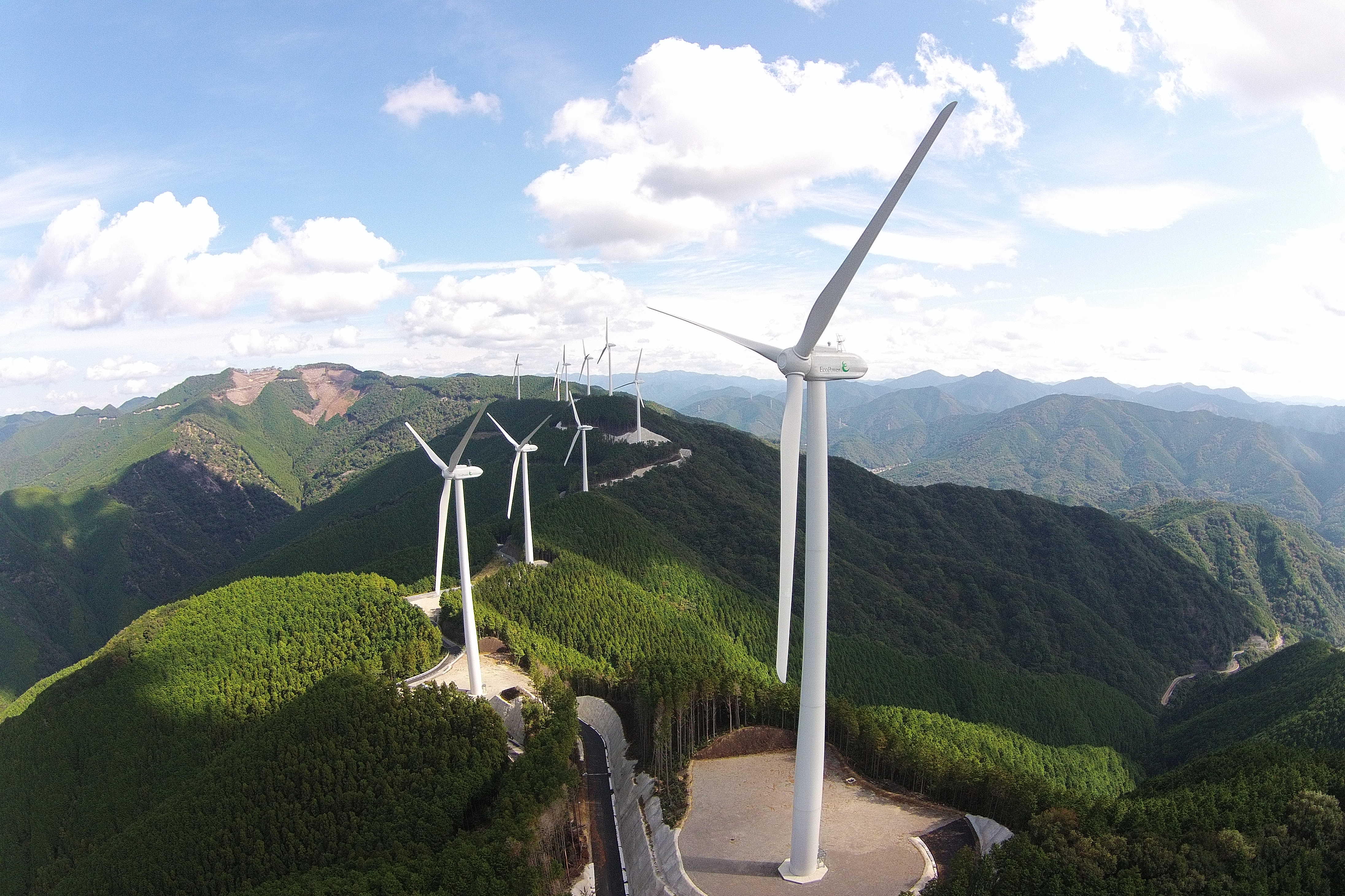 Hirokawa/Hidakagawa Wind Farm Construction Project